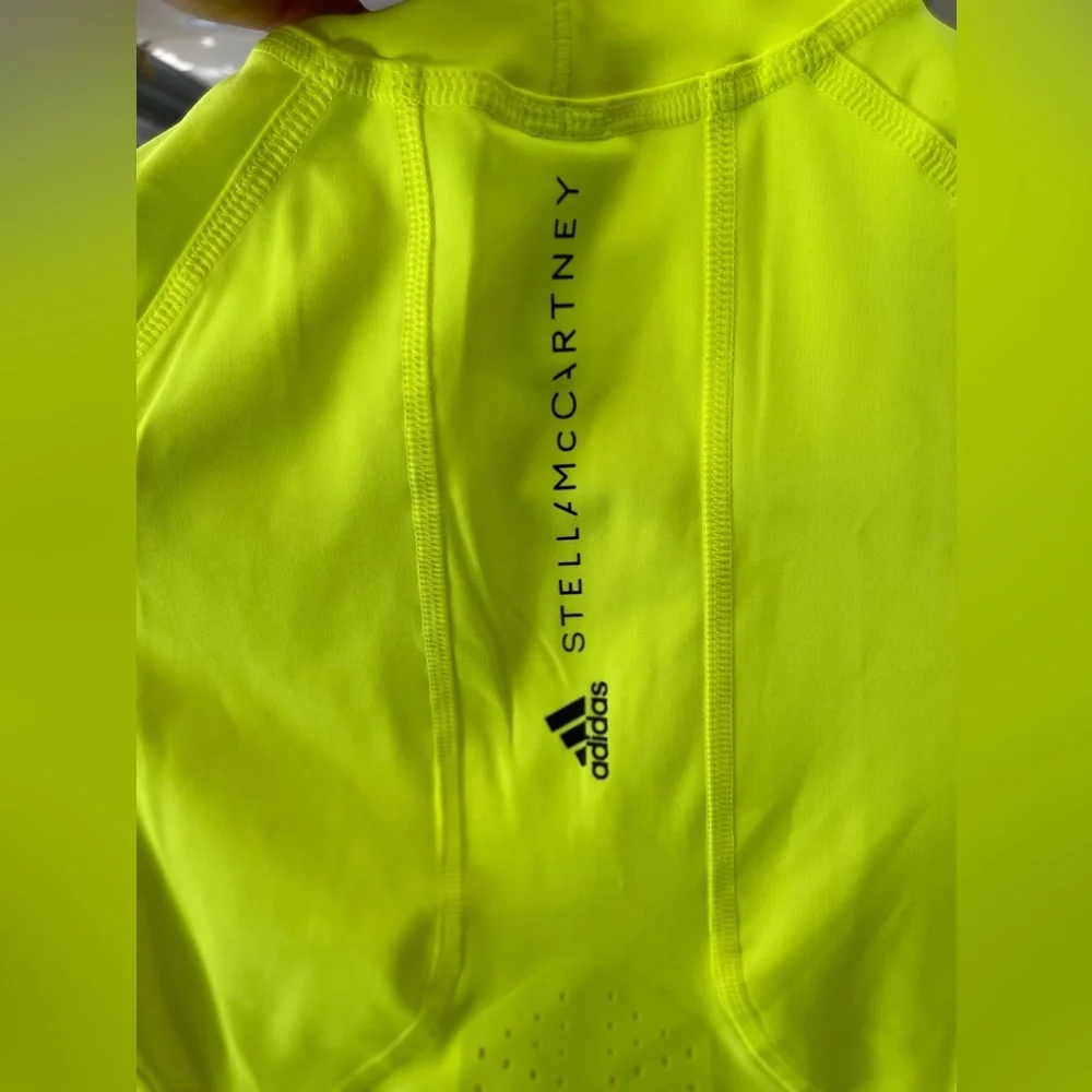 Adidas by Stella McCartney Neon Yellow Sweater - Picture 10 of 11